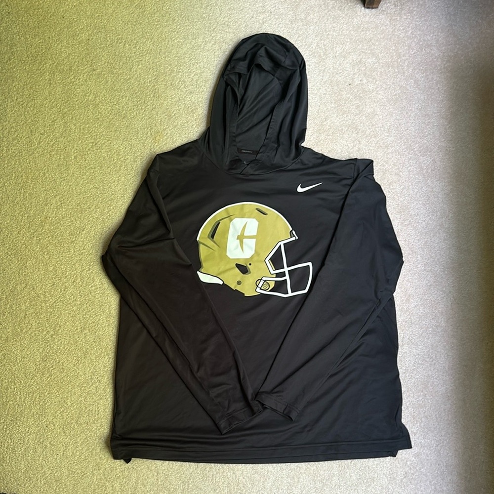 TEAM ISSUED UNC Charlotte 49ers Long Sleeve T-Shirt Hoodie